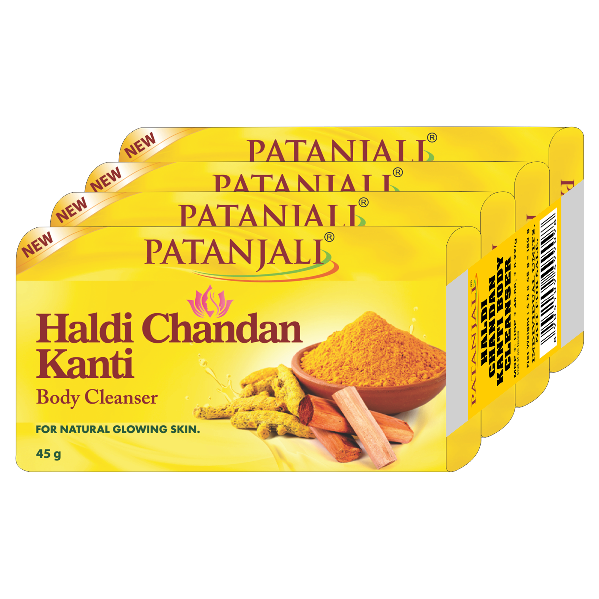 Patanjali Haldi Chandan Soap-125 GM