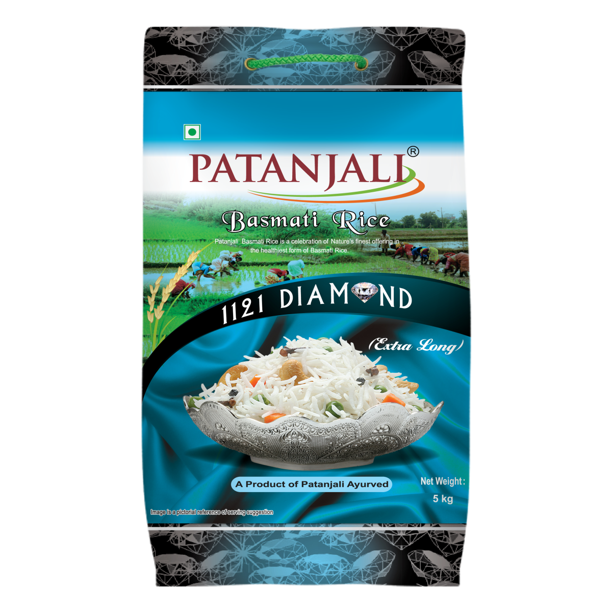 Patanjali Diamond Extra Long Basmati Rice 05 KG