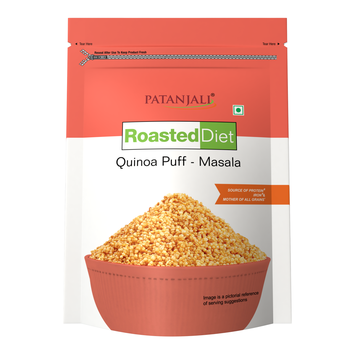 Roasted Diet Quinoa Masala  80 GM-T