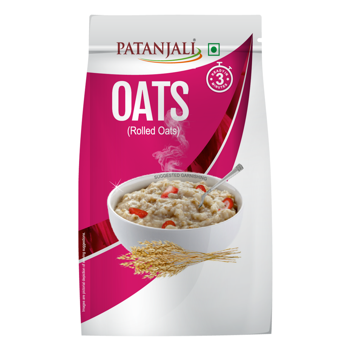 Patanjali Oats (Rolled Oats) - 500 GM