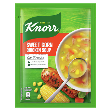 Knorr Sweet Corn Chicken Soup - 40 GM
