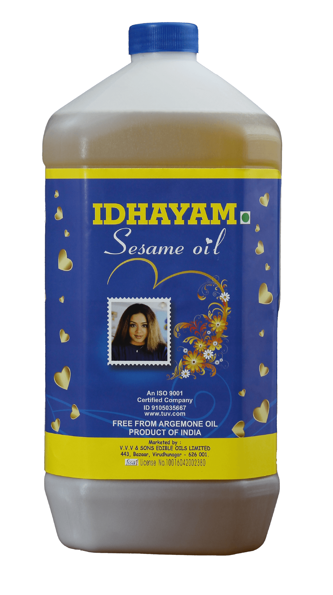 Idhyam Sesame Oil - 5 Ltr.