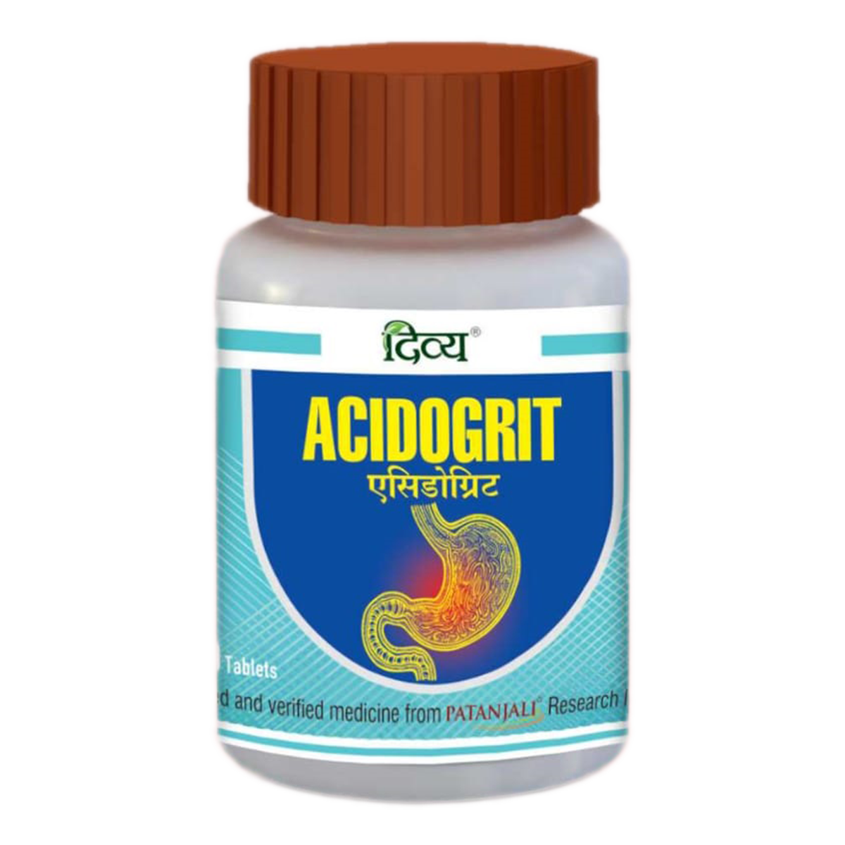 Divya Acidogrit Tablets 60 N-T (CF:200)