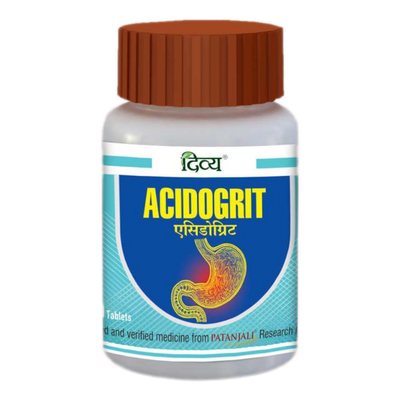 Divya Acidogrit Tablets 60 N-T (CF:200)