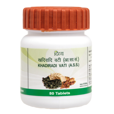 Khadiradi Vati 80 Tablets (CF:400)