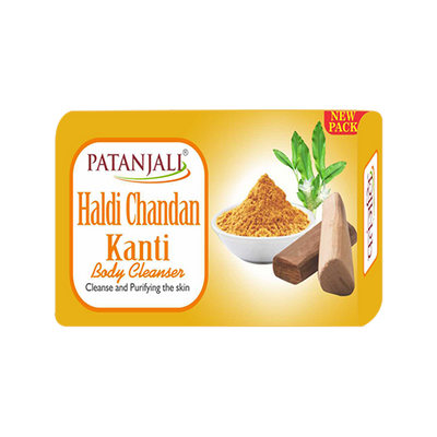 Haldi Chandan Kanti Body Cleanser Soap-75 GM