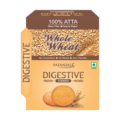 Patanjali Digestive Biscuits/Cookies-250 GM