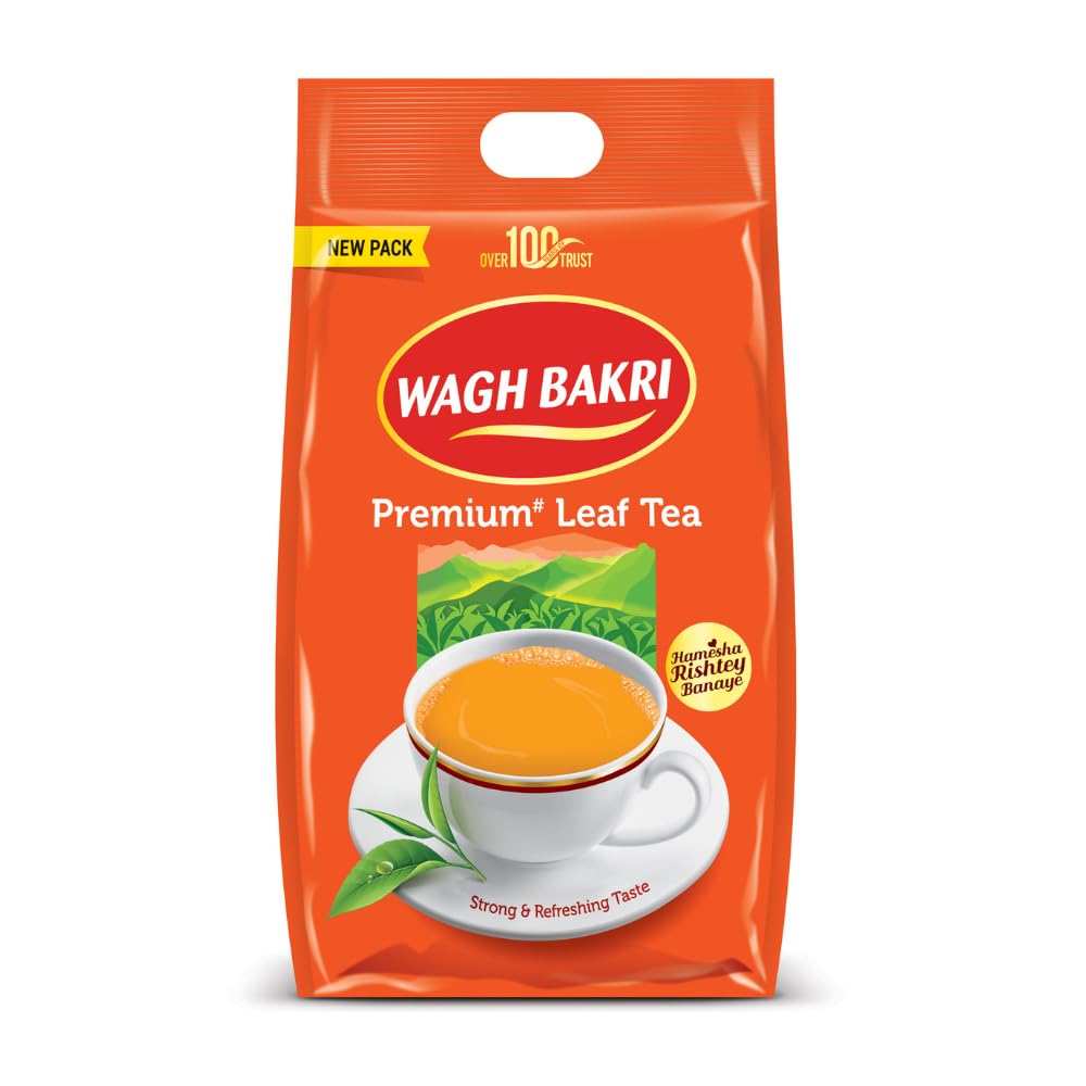 Wagh Bakri Premium Leaf Tea [E-Pack]-900 GM