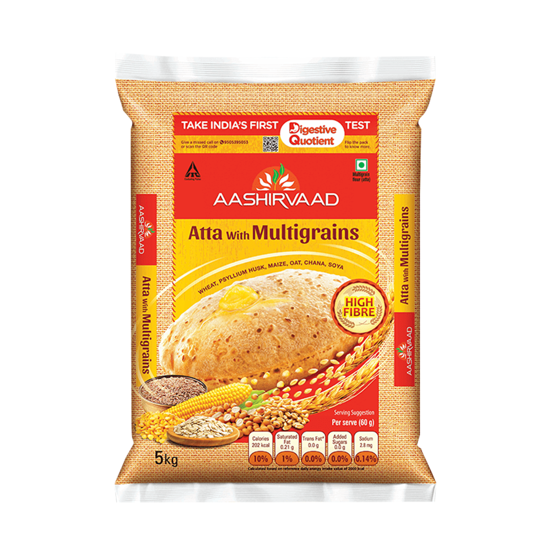 Ashirvad MultiGrain Atta - 10 KG