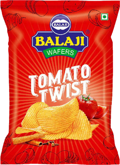 Balaji Tomato Twist/Masti-150 GM