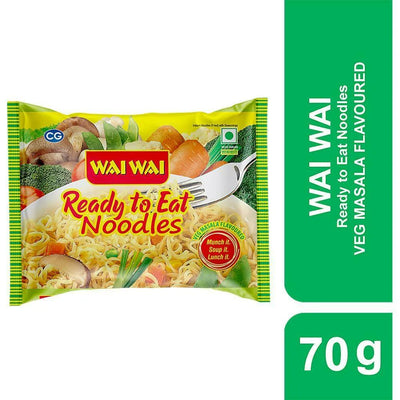 WaiWai Veg Noodle - 70 GM